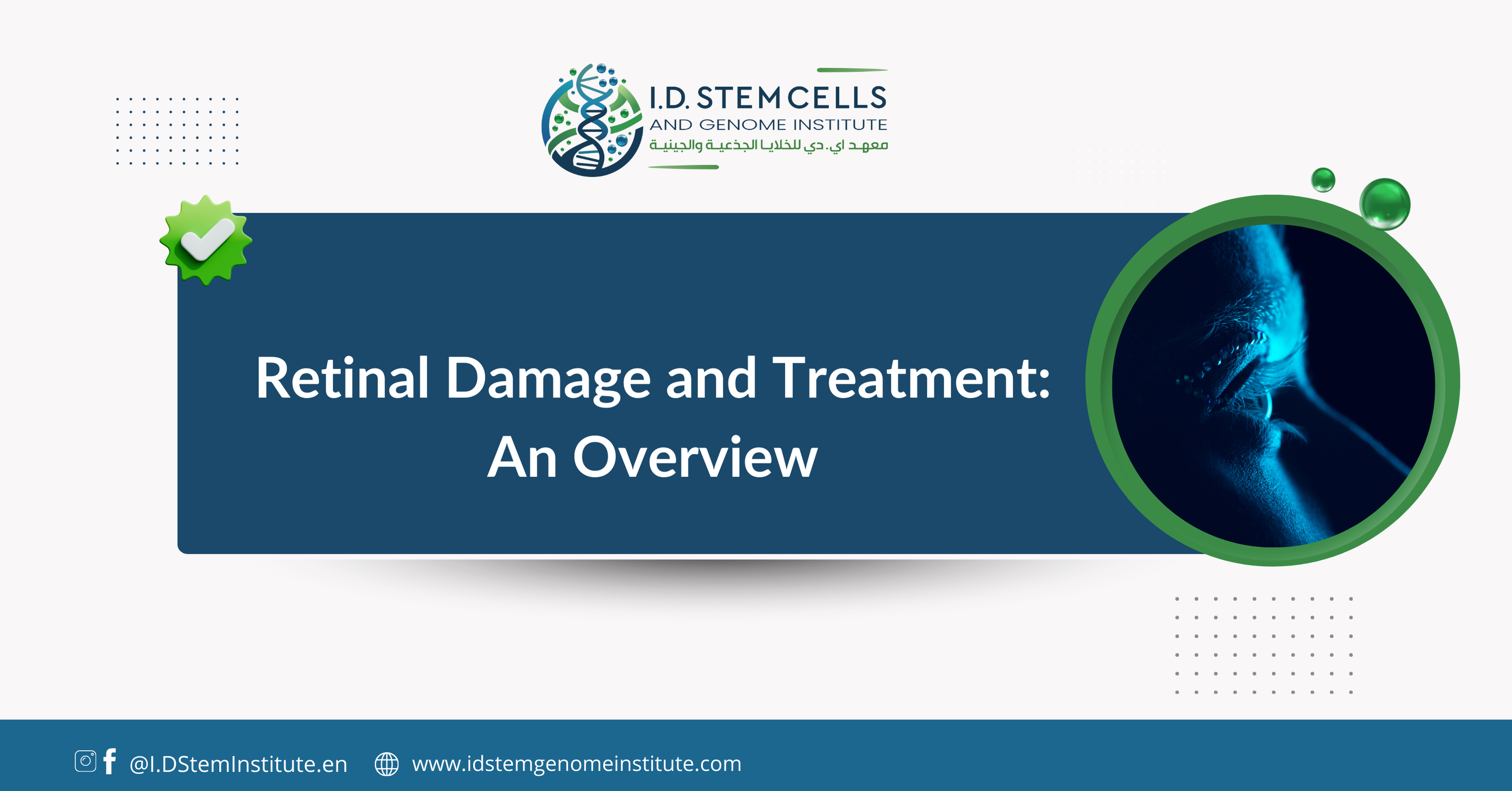 Retinal Damage and Treatment: An Overview
