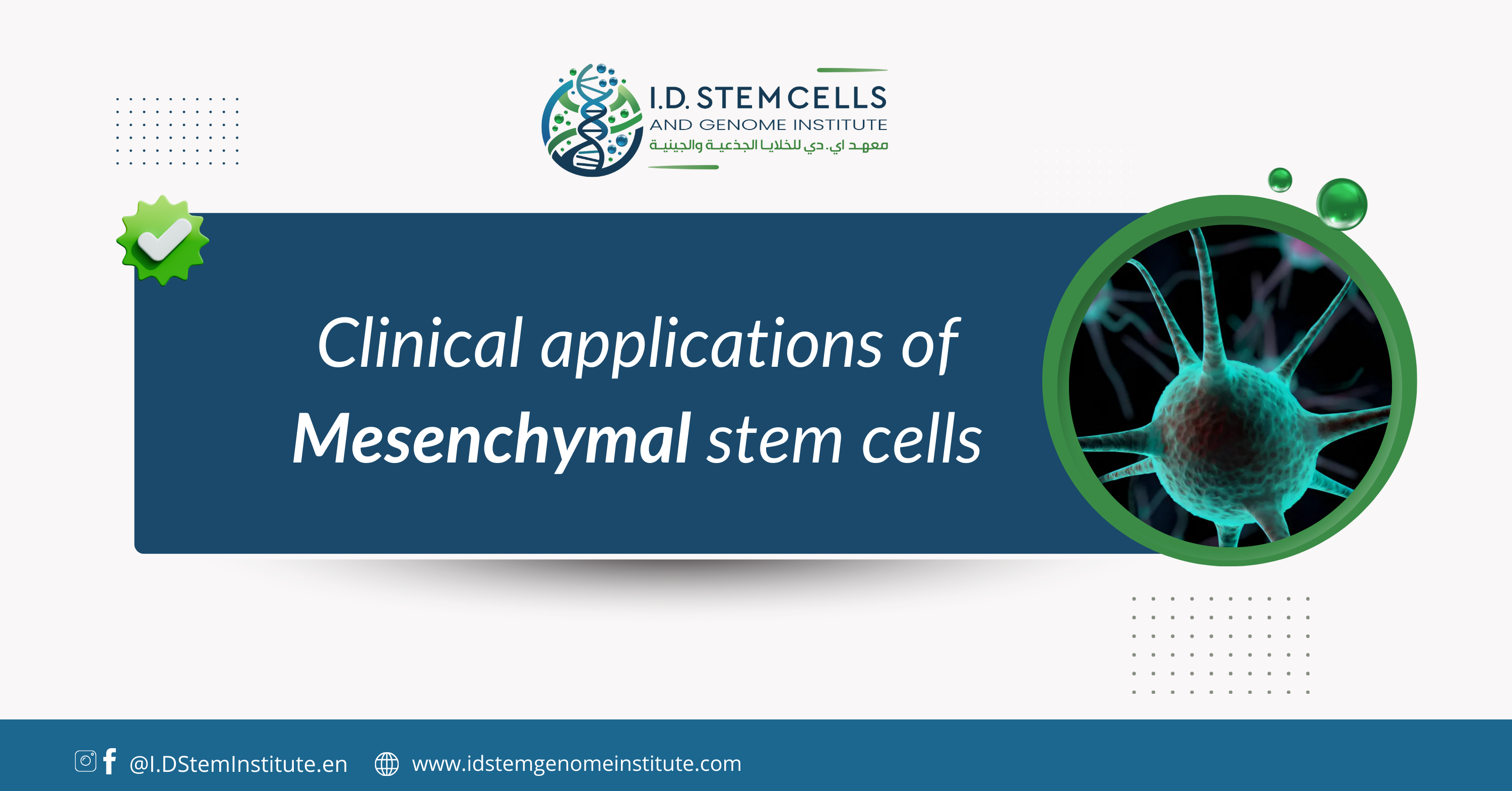Clinical applications of mesenchymal stem cells