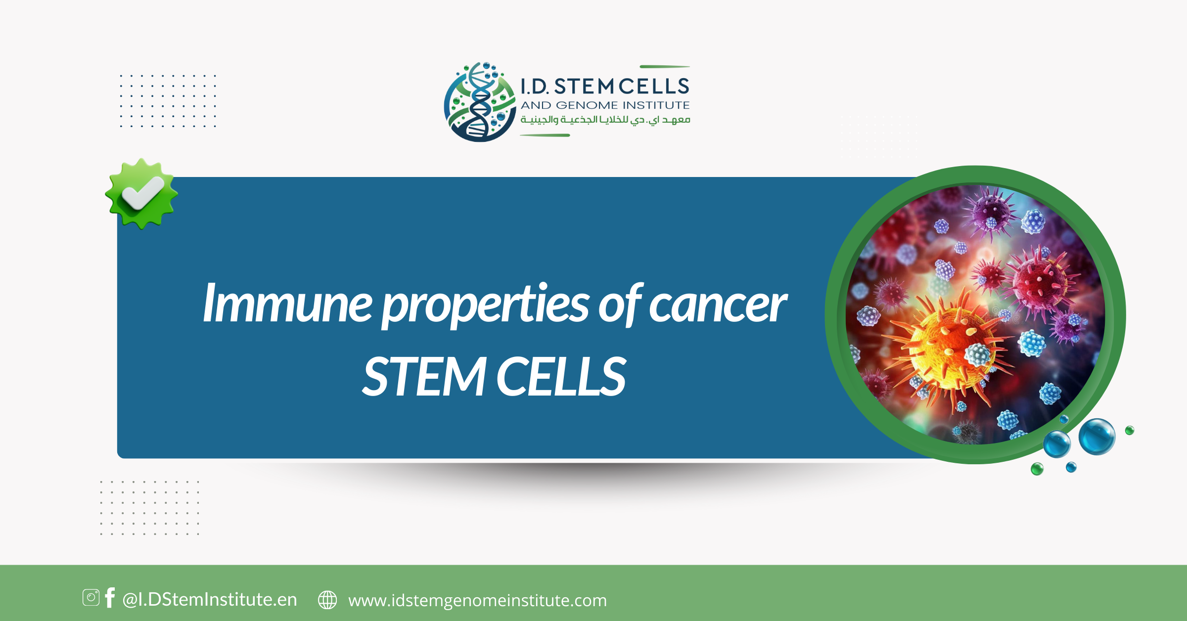 Immune properties of cancer stem cells.