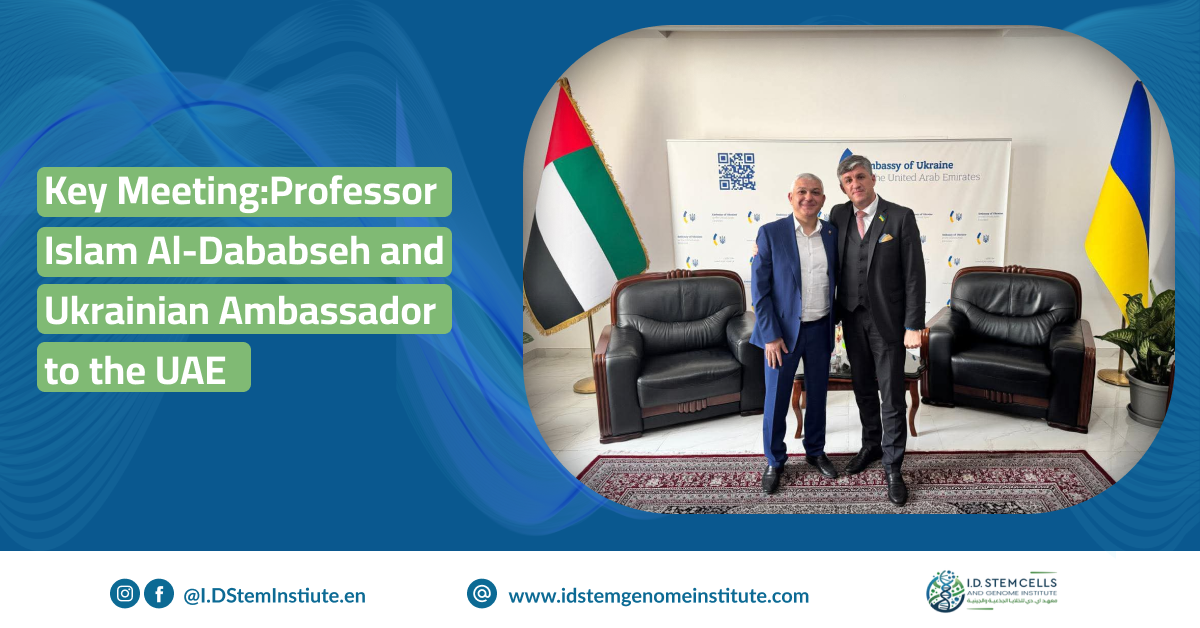 Key Meeting: Professor Islam Al-Dababseh and Ukrainian Ambassador to the UAE