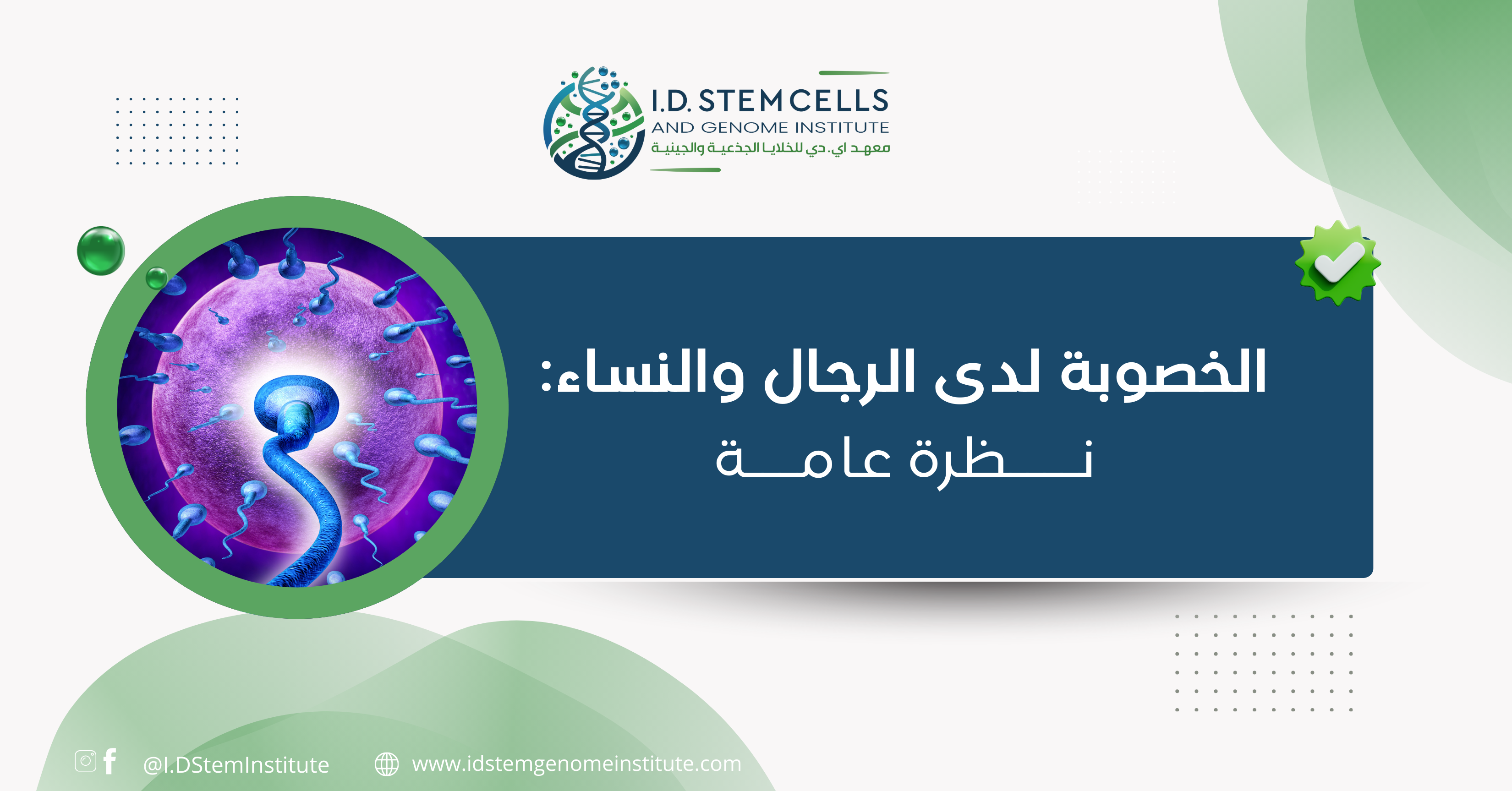 الخصوبة لدى الرجال والنساء: نظرة عامة