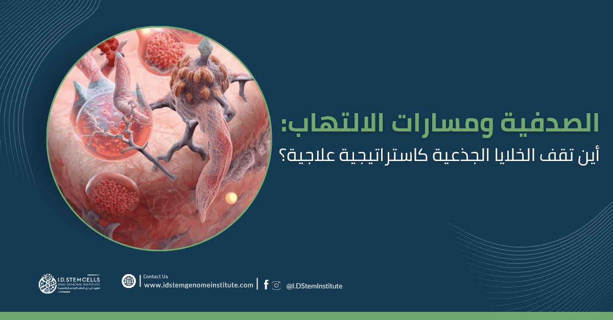 الصدفية ومسارات الالتهاب: أين تقف الخلايا الجذعية كاستراتيجية علاجية؟