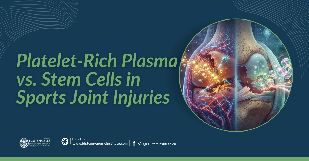 Platelet-Rich Plasma vs. Stem Cells in Sports Joint Injuries